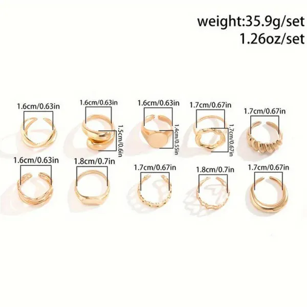 Gold_Plated_Rings_for_Woemn_|_Premium_Stackable_Rings_Set