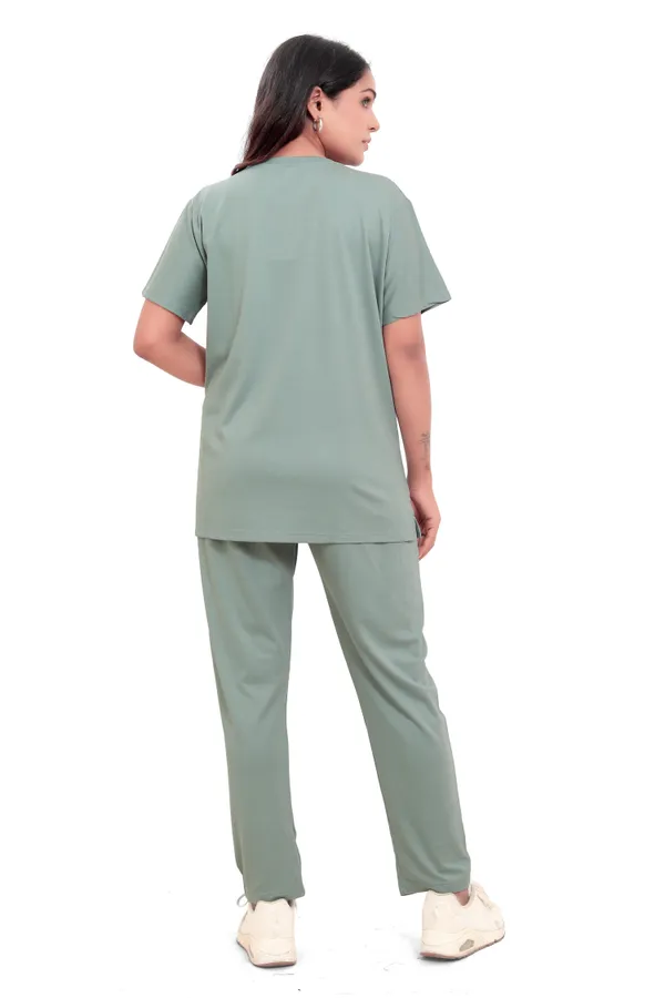 Grey_Tencil_T-Shirt_&_Pant_Set_For_Women