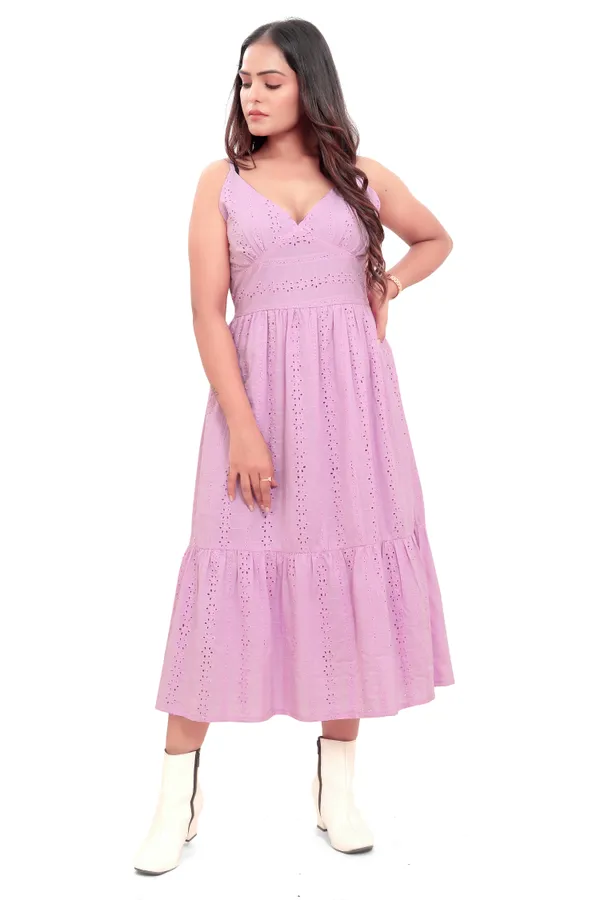 Lavender_Cotton_Schiffli_Spaghetti_With_Back_Knot_Style_Long_Dress_For_Women