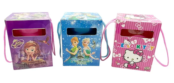 Pink_&_Blue_Sofia/Barbie/Hello_Kitty_Character_Plastic_Glasses,_Set_Of_3_Glasses,_Medium