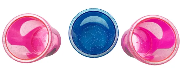 Pink_&_Blue_Sofia/Barbie/Hello_Kitty_Character_Plastic_Glasses,_Set_Of_3_Glasses,_Medium