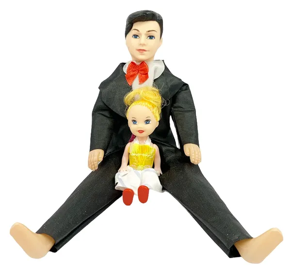 Abracaboo_Princess_Elsaa_And_Prince_Han_With_Baby_|_Frozan_Sisters_Family|_Lovely_Fairy_Doll_Set,_28Cm_(Set_Of_3)