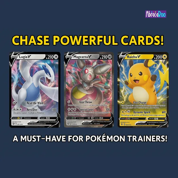AbracaBoo_Pokemon_Trading_Cards_Game_Set_Premium_Collectors_Edition_|_4_Deck_Pack_with_8_Rare_Anime_Cards_Each_|_Ultimate_Collectible_Card_Game_&_Pokemon_Merchandise_for_Anime_Lovers