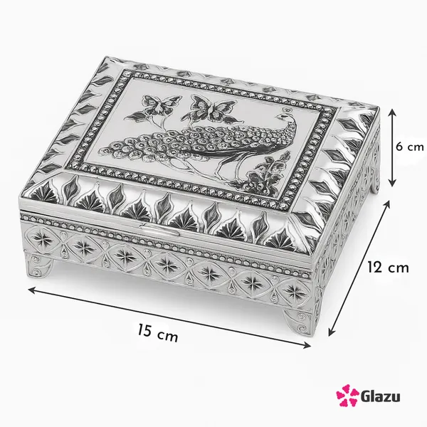 German_Silver_Jewellery_Box,_White_?_Elegant_Storage_for_Jewelry_&_Accessories_?_Premium_Quality,_Durable_and_Stylish_Box_for_Rings,_Necklaces,_Earrings,_and_Bracelets