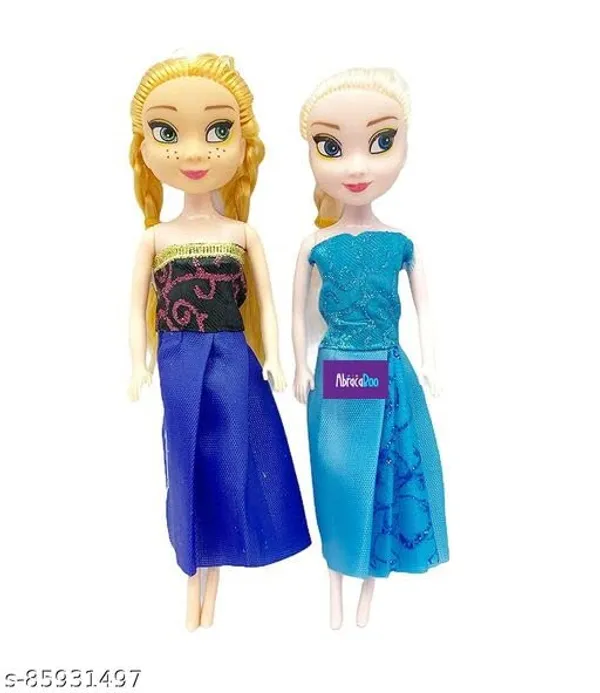 Abracaboo_2_Princess_Dolls_Set_Ellsa_And_Ana_For_Girls/Kids_Long_Hair_|_Frozan_Sisters_|_Beautiful_Eyes_With_Movable_Arms_And_Face,_Clothes_Can_Be_Changed,_Pack_Of_2_Dolls