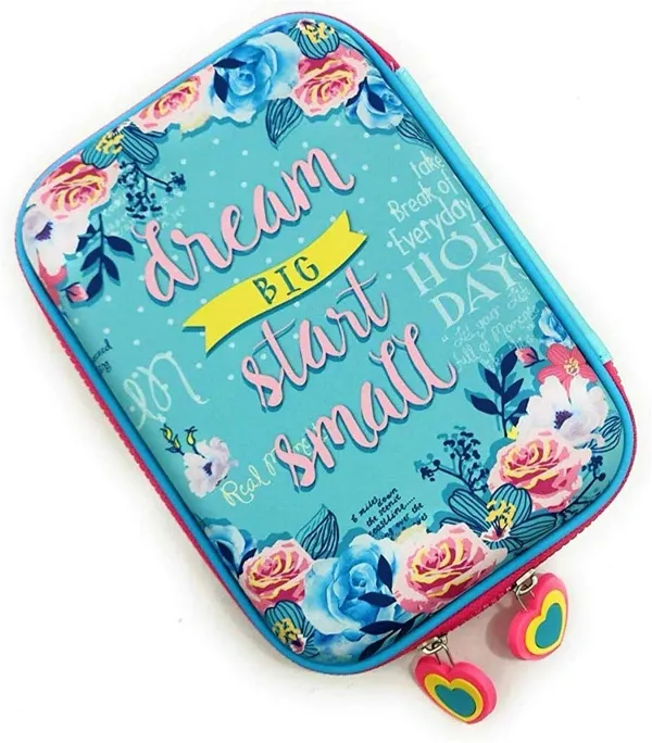 Pink_Stylish_3D_Unicorn_Pencil_Box,_Large_Capacity_Pencil_Case,_Hardtop_Jumbo_Princess_Pencil_Box_Travel_Pouch_Bag_For_School_Girls_Women,_Unicorn
