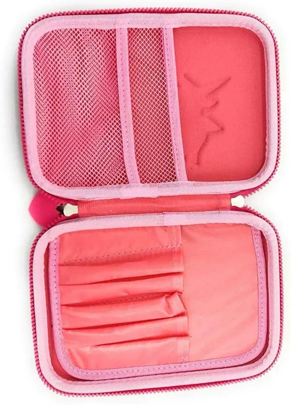 Pink_Stylish_3D_Unicorn_Pencil_Box,_Large_Capacity_Pencil_Case,_Hardtop_Jumbo_Princess_Pencil_Box_Travel_Pouch_Bag_For_School_Girls_Women,_Unicorn