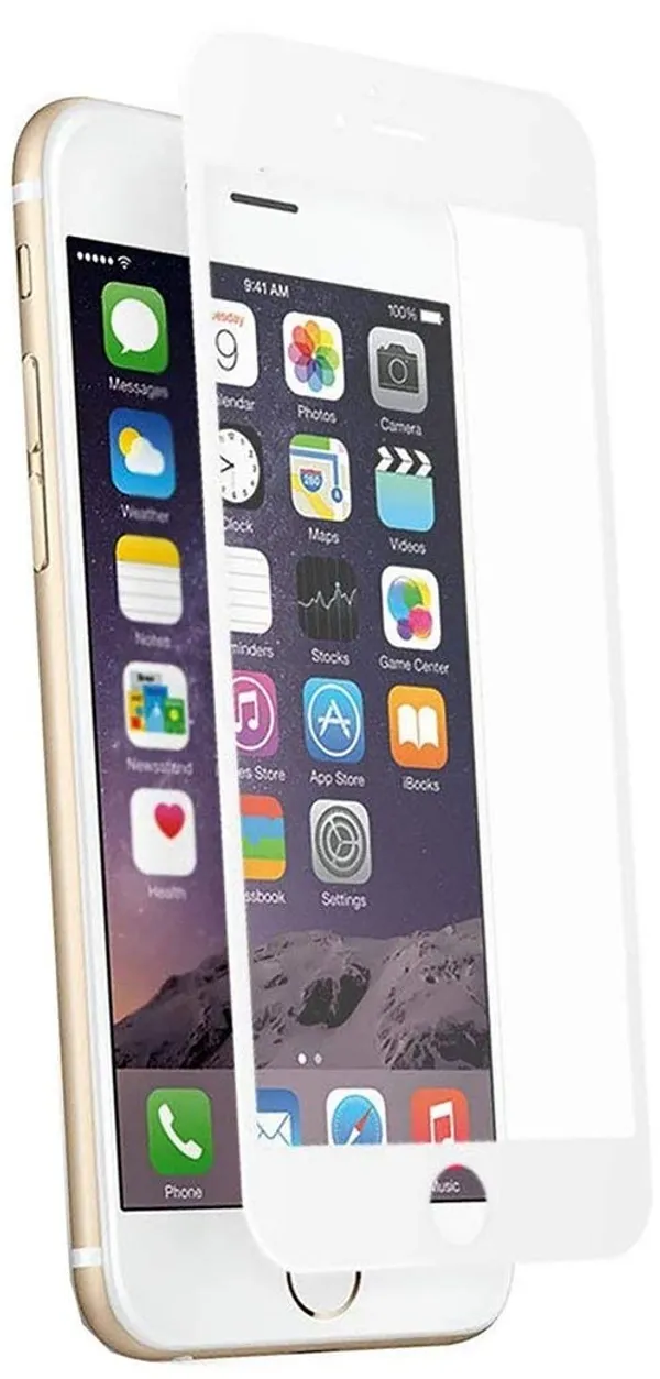 White_6D_White_Tempered_Glass_For_Iphone_6_Plus/_6S_Plus/_7_Plus/8_Plus_(Pack_Of_2)
