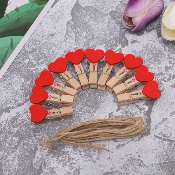 Red_10_Pcs_Mini_Wooden_Pegs,_Wooden_Pegs_Pins,_Craft_Clips_With_1_Metre_Jute_Rope_For_Art_&_Craft_Projects_Wedding_Xmas_Party_Decoration
