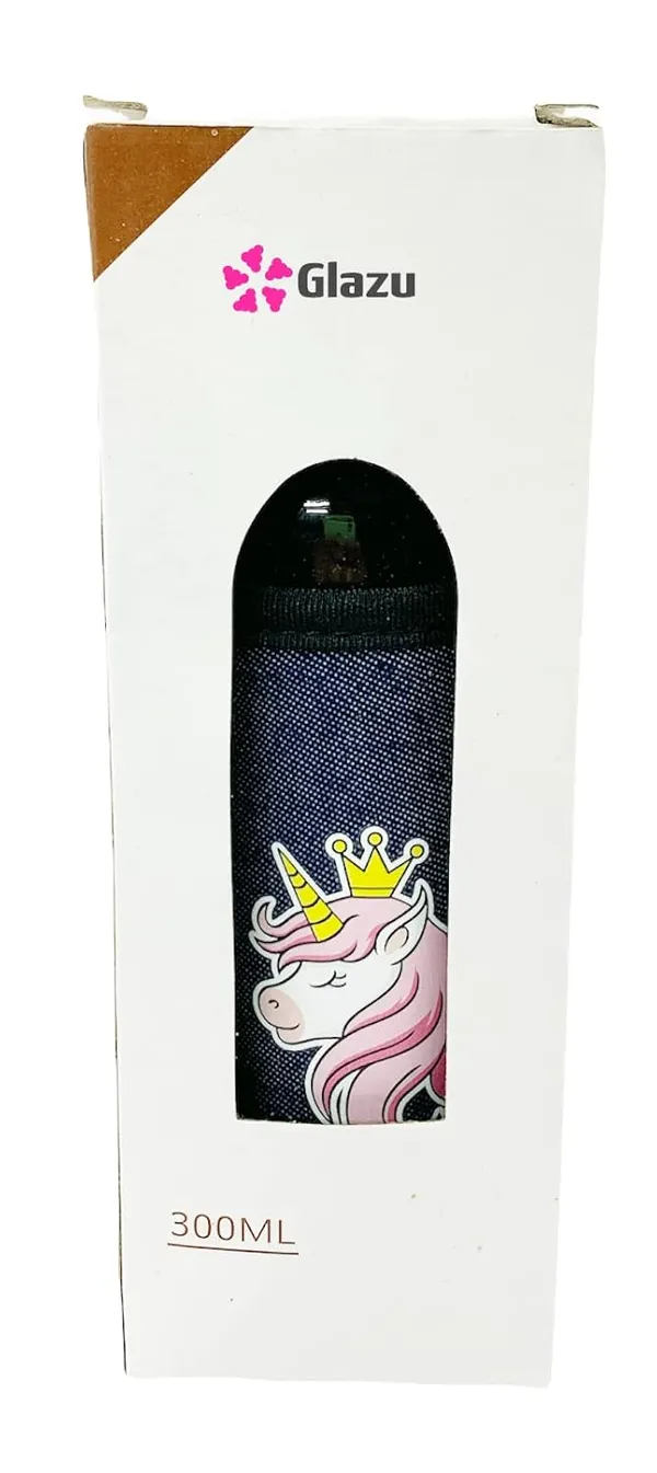 Transparent_Glass_Water_Bottle,_1_Bottle_Reusable_Water_Bottles_With_Airtight,_Stainless-Steel_Lid_With_Carrying_Strap_&_Cute_Unicorn_Print_Water_Bottle_Protective_Sleeve_For_Cold_Drinks_&_Shakes