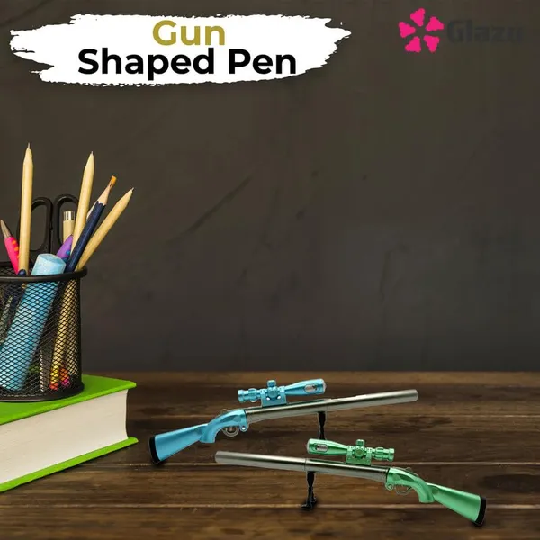 Gun_Shaped_Pen,_Kar98K_With_Led_Light_And_Stand_-_Pack_Of_5_Pens_For_Playing_And_Writing