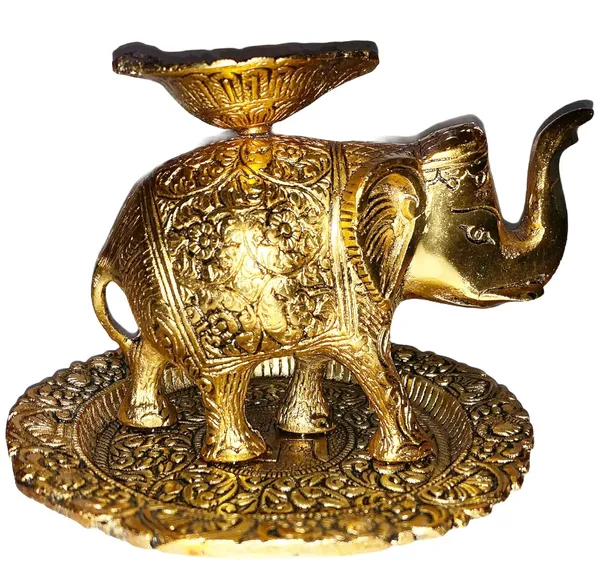 Golden_Oxidized_Aluminium_Religious_Gold_Polish_Elephant_With_Diya_Handmade_Antique_Handicraft_For_Home_D????Cor_(Pack_Of_2)