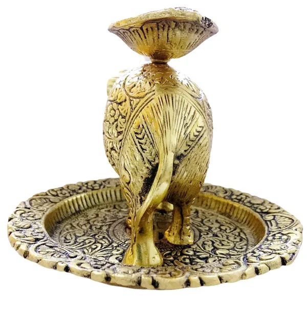 Golden_Oxidized_Aluminium_Religious_Gold_Polish_Elephant_With_Diya_Handmade_Antique_Handicraft_For_Home_D????Cor_(Pack_Of_2)