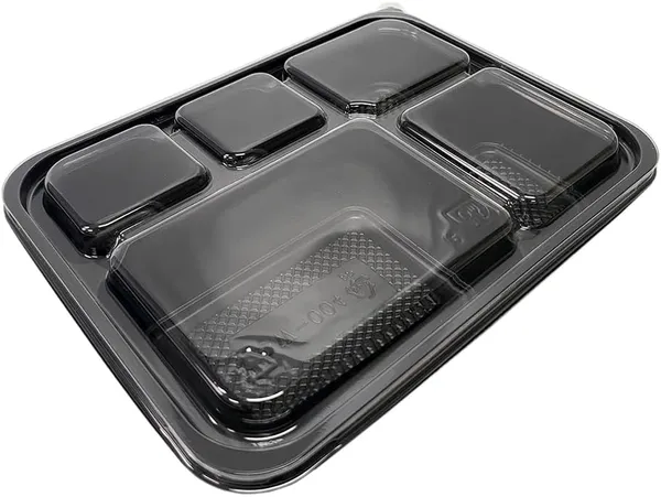 Black_5_Compartment_Meal_Tray_(10)_Packaging_Supplies