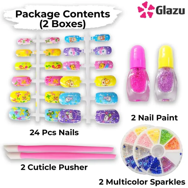 Nail_Art_Kit_For_Girls_-_Create_Stunning_Nail_Designs_(Pack_Of_2)