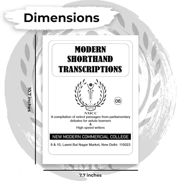 Black_&_White_Modern_Shorthand_Transcriptions_Volume_6_[Paperback]
