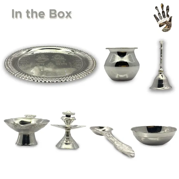 Elegant_Pooja_Thali_Set_-_Silver_Plated_|_Auspicious_Decor_for_Rituals