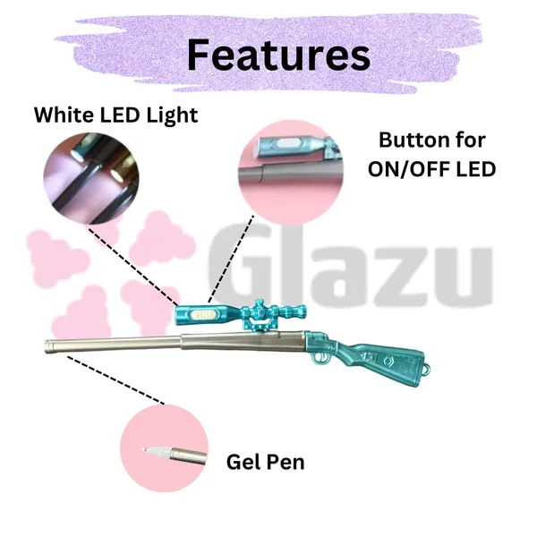 Gun_Pen_With_White_Led_Light_Multifunctional_Novelty_Pen,_Ideal_For_Writing_And_Gifting,_Stylish_Led_Flashlight_Pen_For_Students,_Professionals,_And_Collectors_(Pack_Of_3)