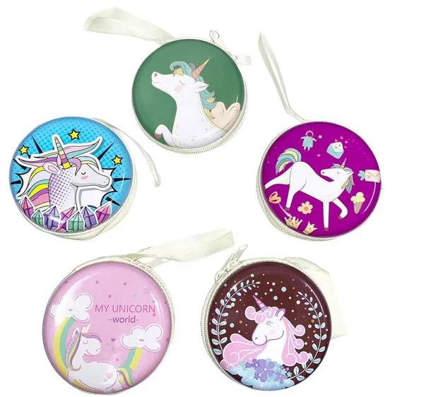 Unicorn_Design_Hard_Top_Multi_Purpose_Coin_Box_Pouch_Earphone_Case_Small_Jewelry_Box_Pouches_Coin_Purses_For_Girls_For_Kanjak_Birthday_Party_Gifts_Return_Gifts_Set_(Set_Of_5)