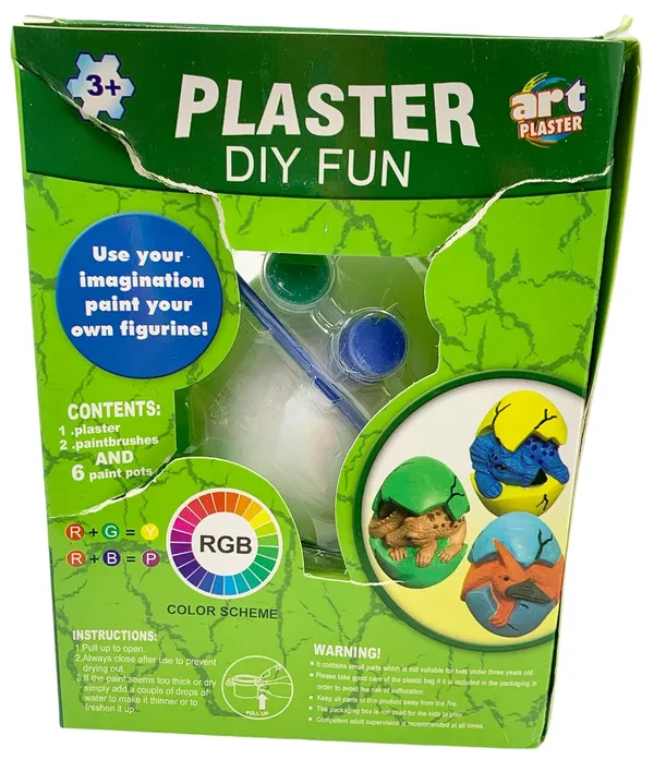 White_Jumbo_Dinosaur_Egg_Plaster