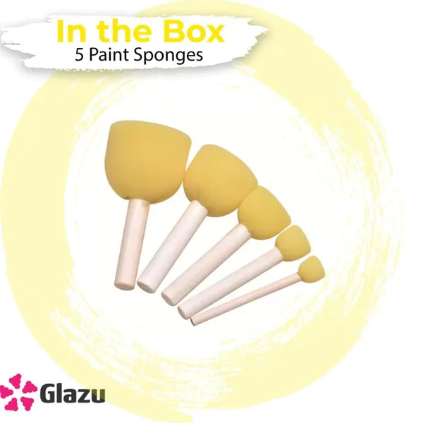 Yellow_Mushroom_Painting_Dabber_Set_Of_5_Pcs_Sponge_Dabbers_For_Acrylics,_Oils,_Watercolors_-_Ideal_For_Crafting,_Art_Projects,_And_Home_Dcor_-_Durable_And_Easy_To_Clean