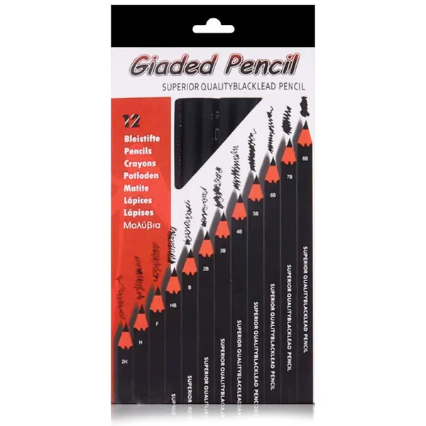 Black_Professional_Shading/Drawing_Pencils_Set_-_12_Lead_Pencils_For_Artists_And_Designers