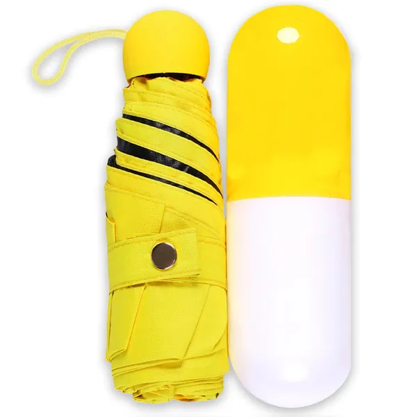 Yellow_Color_4-Fold_Travel_Capsule_Umbrella_UV_Protection_Umbrella_|_Compact,_Windproof,_And_Lightweight_Umbrella_For_All_Seasons_(Random_Colors)