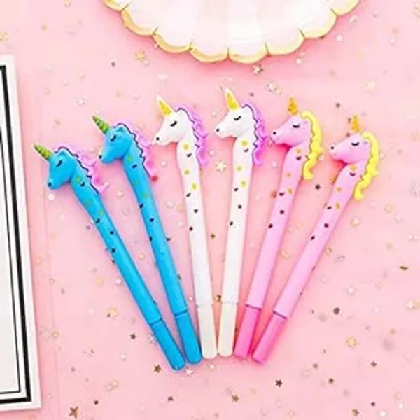 Unicorn_Beautiful_Gel_Pen_Set_For_Kids_[Pack_Of_6_Pens],_Blue_Ink,_School_Friendly