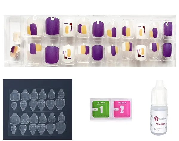 Eminence_White_Designer_Almond_Shaped_Press_On_Fake_Nails_|_Artificial_Nails_With_1_Nail_Glue_Kit