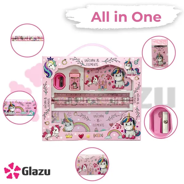 Pink_Unicorn_Stationery_Set_For_Girls_-_Includes_2_Pencils,_1_Pen,_1_Eraser,_1_Sharpener,_1_Skipping_Rope