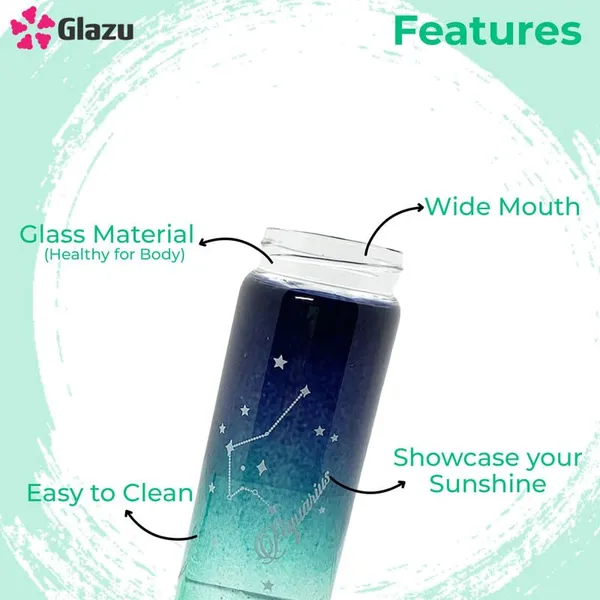 Glass_Zodiac_Bottle_-_350_Ml_Healthy_Bottle_With_Rubber_Strap_For_Easy_Carrying_|_Zodiac_Sign-Inspired_Design