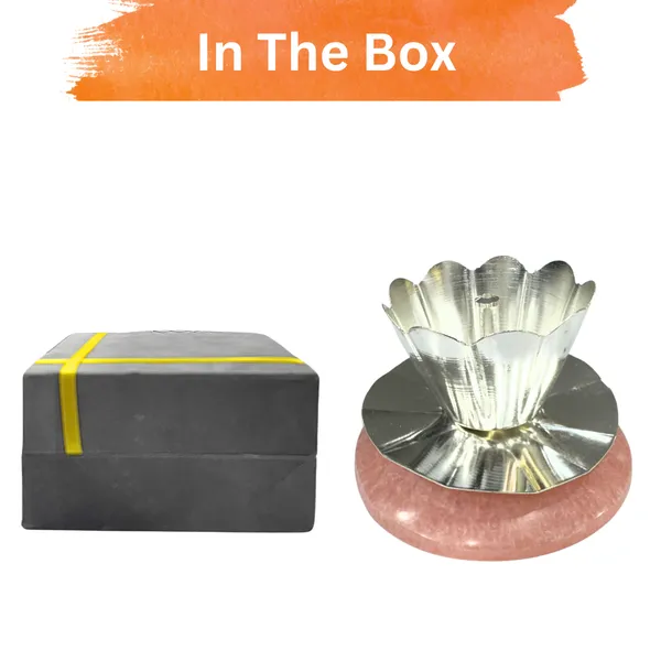 German_Silver_Lotus_Deepak_with_Resin_Base,_Deepak_for_Pooja,_Gift_Item,_Temple_Decor,_Home_Mandir