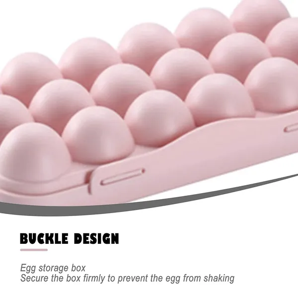 Plastic_Refrigerator_Egg_Trays_Pack_of_1_Egg_Storage_Box_Stackable_Plastic_Egg_Containers_with_18_Egg_Grooves_for_Fridge_Kitchen_Restaurant_Egg_Container_(Pink)