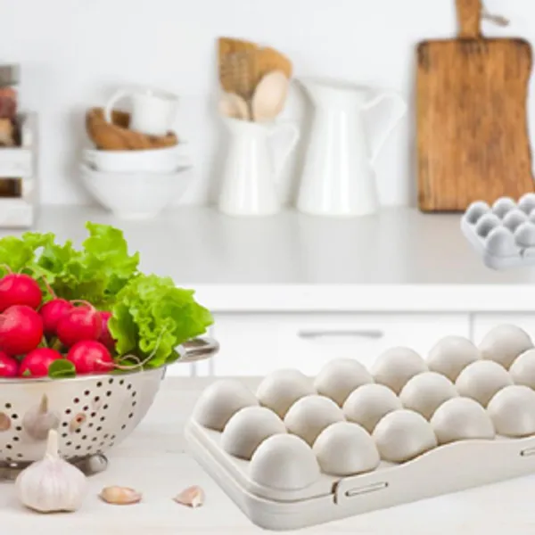 Plastic_Refrigerator_Egg_Trays_Pack_of_2_Egg_Storage_Box_Stackable_Plastic_Egg_Containers_with_18_Egg_Grooves_for_Fridge_Kitchen_Restaurant_Egg_Container_(Pink)