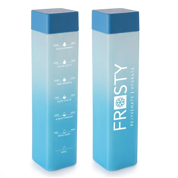 Pack_of_4_Frosty_100%_Food_Grade_Premium_Plastic_Fridge_Square_Water_Bottle_With_Motivational_Time_Marker_Leak_proof_&Non-Toxic__1Litre,_Multi)