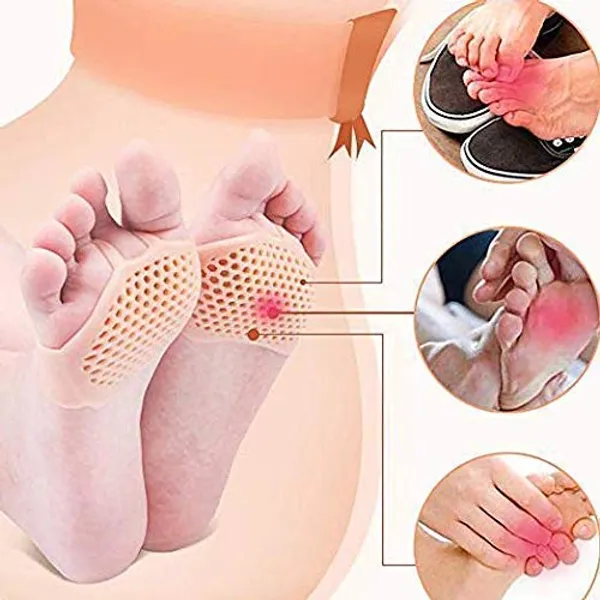 Silicone_Gel_Half_Toe_Sleeve_Anti-Skid_Forefoot_Soft_Pads_for_Pain_Relief_heel_front_socks_silicone_Heel_Protector_foot_Gel_Socks_for_Repair_Dry_Cracked_Skins
