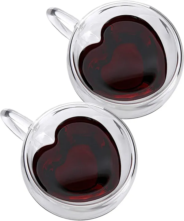 Heat_Resistant_Heart_Shape_Double_Wall_Glass_250ml_Set_of_6_Coffee_Mugs_Clear_Insulated_Coffee_Glass,_Cappuccino_Cups,_Latte_Cups,_Beverage_Glasses