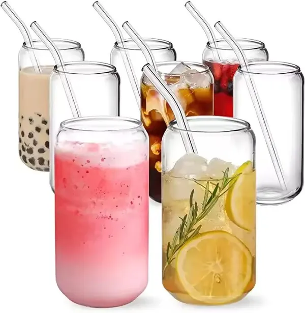 Can_Glass_Tumbler_With_Straw_And_Acyrilc_Lid_-_540Ml-_Pack_Of_1_-_Mojito_Sipper_Mug_With_Lid_For_Kids_Milk_Cup_With_Straw_(Salvador_Can_1),_Transparent