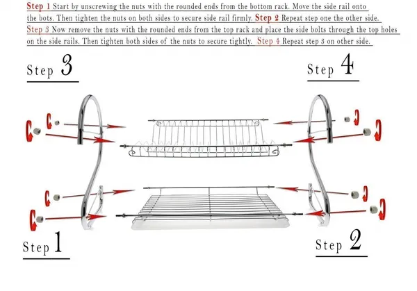 Chrome_Coated_S_Shape_2_Layer_Kitchen_Dish_Drainer_Organizer_Storage_Rack