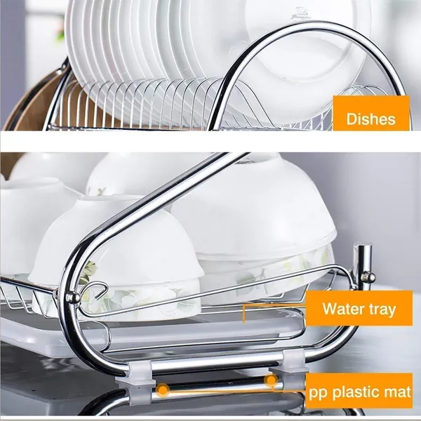 Chrome_Coated_S_Shape_2_Layer_Kitchen_Dish_Drainer_Organizer_Storage_Rack