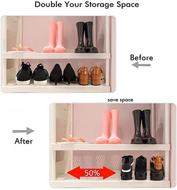 Kitchen_shop_Plastic_Shoe_Slots_Organizer_Space_Saver_Double_Deck_Shoe_Rack_Adjustable_Shoe_Slots_for_Closet_Organization_(Multicolor)_Pack_of_2
