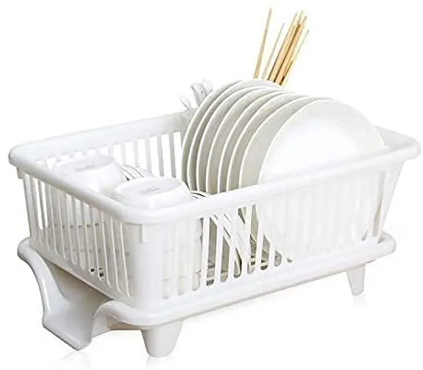 3_in_1_Large_Durable_Plastic_Kitchen_Sink_Dish_Rack_Drainer_Drying_Rack_Washing_Basket_with_Tray_for_Kitchen,_Dish_Rack_Organizers,_Utensils_Tools_Cutlery
