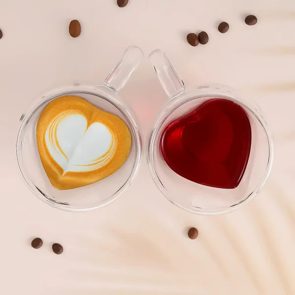 Heat_Resistant_Heart_Shape_Double_Wall_Glass_250ml_Set_of_4_Coffee_Mugs_Clear_Insulated_Coffee_Glass,_Cappuccino_Cups,_Latte_Cups,_Beverage_Glasses