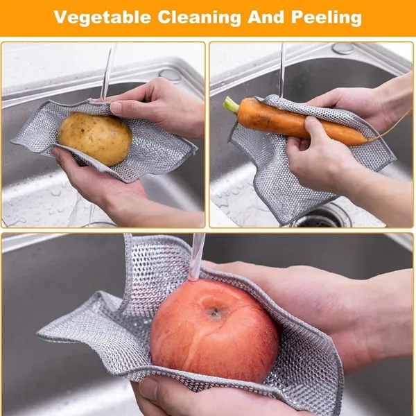 Non_Scratch_Single_Layer_Dish_Wash_Cloth_(Pack_of_5),_Multipurpose_Wire_Dishwash_Cloth,_Dish_Cloth_Rags_for_Washing_Dishes,_Sinks,_Counters,_Easy_Wet_and_Dry_Cleaning,_Machine_Washable