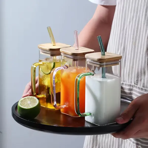 Glass_Fruit_Juice_Soda_Milk_Sipper_Tumbler_Mug_with_Acrylic/Wooden_Lid_and_Glass_Straw_-_400ml
