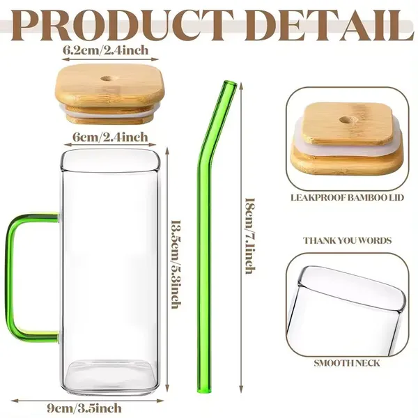 Glass_Fruit_Juice_Soda_Milk_Sipper_Tumbler_Mug_with_Acrylic/Wooden_Lid_and_Glass_Straw_-_400ml