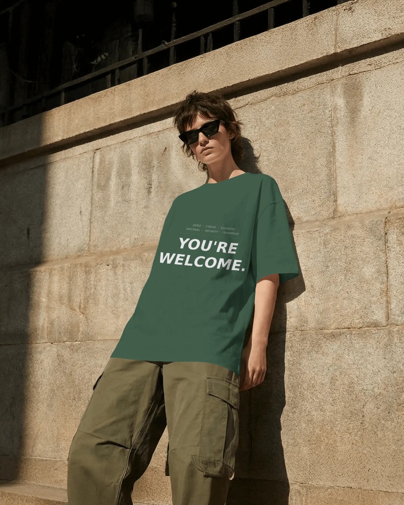 CREDIT_PENDING_Bottle_Green_Statement_Oversized_Tee