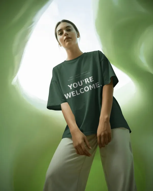 CREDIT_PENDING_Bottle_Green_Statement_Oversized_Tee