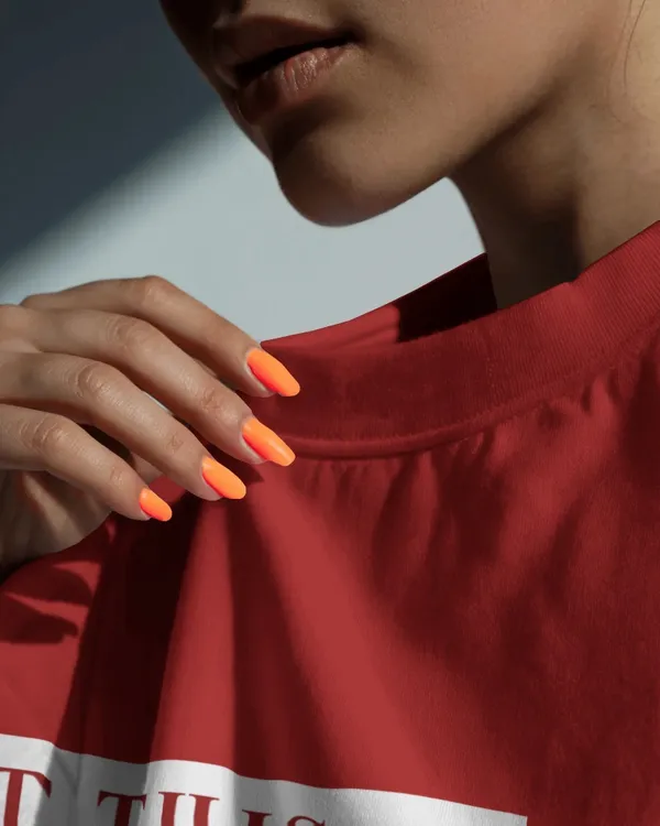 NETI_NETI_Red_Statement_Oversized_Tee