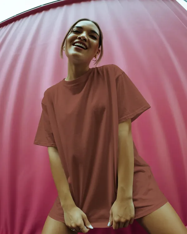 Brick_Red_Essential_Oversized_Tee